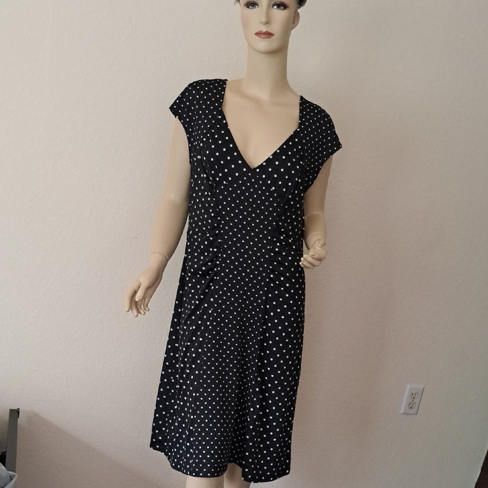 Black Polka Dot Dress
